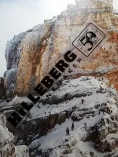 ヒルバーグ☆HILLEBERG☆黒文字☆切り文字☆50周年限定品☆ステッカー