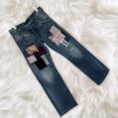 【美品✨️】LEVI’S デニム パッチワーク キルティング archive