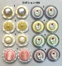 ボタンカボション180① 8/20