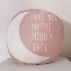 【H&M HOME】月と星のラウンドクッション 本体