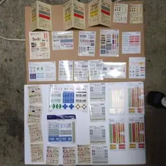 Nゲージ トミーテック　ジオコレ　シールいろいろ