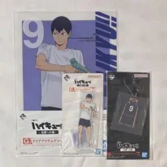 【ハイキュー!! 影山飛雄】一番くじ アクスタ アソート スクールチャーム