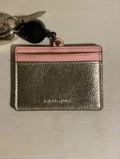 【Bath&BodyWorks✨】カードケース 定期入れ パスケース ゴールド