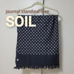 【 j.s luxe購入】SOIL 水玉ストール