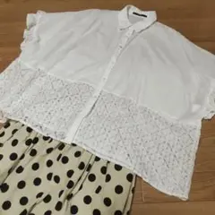 《超美品》エーカ fu_dueka:: ☆レースブラウス