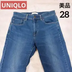 ユニクロ　ストレッチ　ジーンズ　ブルー　uniqlo スキニー
