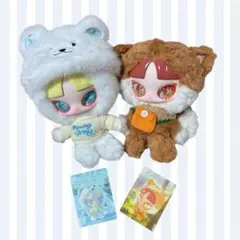 INN音ぬいぐるみCrossing Spring リス しろくまセット