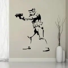 ストームトルーパー ウォールステッカー 58cm x 46cm