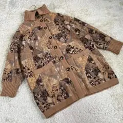 U by ungaro ユーバイウンガロ (L) 肉厚 カーディガン ジャケット