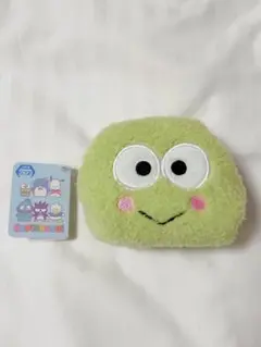サンリオ はぴだんぶい けろけろけろっぴ ふわふわミニキャラメルポーチ