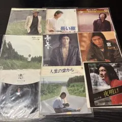 松山千春EPレコード9枚セット