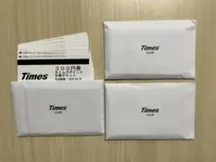 タイムズチケット 300円×20枚(6,000円)