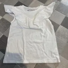 GLOBAL WORK フリル Tシャツ X-LARGE