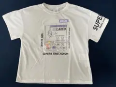 西松屋　Tシャツ　白　130