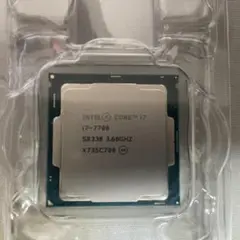 CPU i7-7700 箱なし
