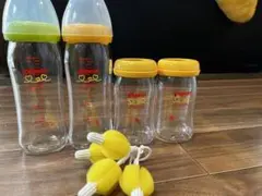 ピジョン 母乳実感 哺乳瓶 u0026乳首洗い4個セット