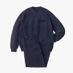 ENNOY エンノイ SWEAT SET UP (NAVY × WHITE) Ennoy Sweat Set-up Navy x White L Size