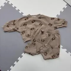 mimorand クマ柄 セットアップ 90