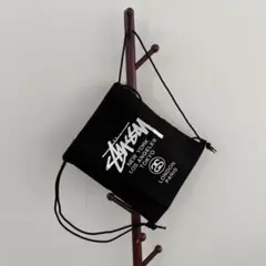 新品 STUSSY ステューシー ナップサック リュック ブラック