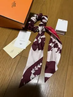 値下げ 未使用 エルメス シュシュ