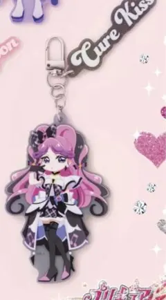 キミとアイドルプリキュア ツインアクリルキーホルダー　キュアキッス　メロロン
