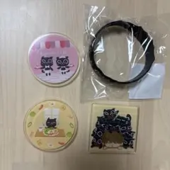 キヨ15周年くじ　缶バッチ&リストバンドセット