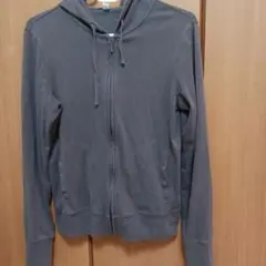 UNIQLO ブラウン フルジップパーカー M