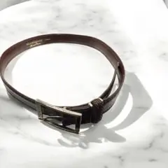 【訳あり】Munsingwear マンシングウェア 本革ベルト ブラウン