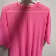 American apparel ピンク クルーネック Tシャツ