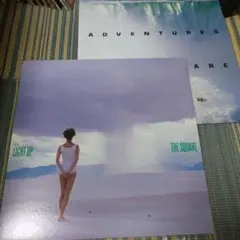 THE SQUARE 「LIGHT UP 」「adventures」LPレコード