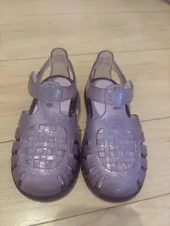 Igor サンダル TOBBY パープルラメ 25インチ
