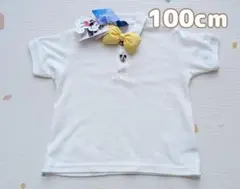 リトルウィークエンド　ミッキー　ポロシャツ　Tシャツ　しまむら　ディズニー　半袖