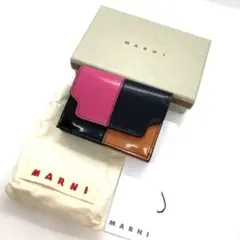 ①☆超お買得☆新品未使用☆マルニ☆高級品質☆折り財布☆お洒落☆