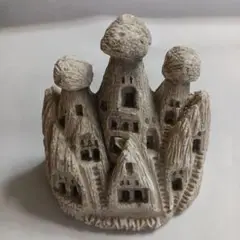 トルコのカッパドキア伝統的住居のミニチュア