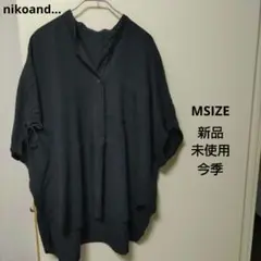 新品未使用nikoand…confordリネンバンドブラウス