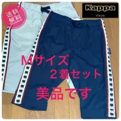 【美品です】カッパ　ゴルフ　２着セット　ITALIA　Ｍサイズ　ハーフパンツ