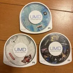 PSP UMDソフト 3本セット　※起動未確認