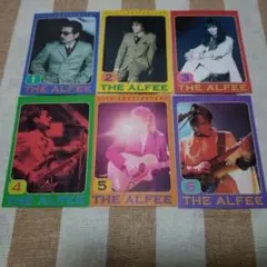 ☆THE ALFEE　25周年　トレカ　6枚セット☆