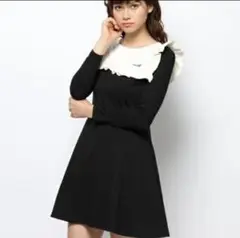 新品　Katie TEA&CAKE セーラーワンピ　フリー　ピンク セーラーカラーカットワンピース[品番：IGAW0005229]｜axes