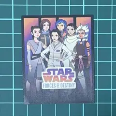 ST359 ステッカー シール スターウォーズ レイ アソーカ 女 映画 スマホ