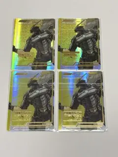 ヒロアカ 原画展 オールマイト グッズ付き入場券コレクションカード 4枚セット