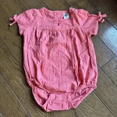 baby b’gosh コーラルピンクロンパース 9m