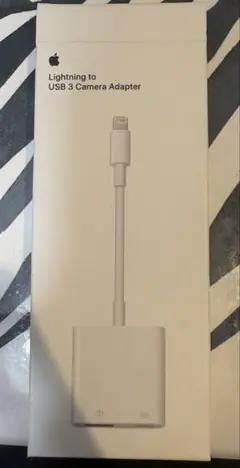 Apple純正Lightning to USB 3 Camera Adapter