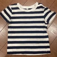 無印良品　ボーダー　ストライプ Tシャツ 80サイズ