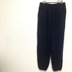 C2765 スウェットパンツ（4L）綿混　ネイビー　ウエストゴム　大きいサイズ