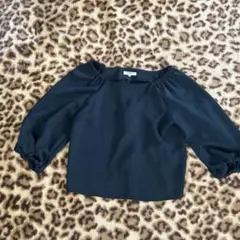 NATURAL BEAUTY BASIC モスグリーン7分袖トップス M
