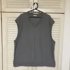GU☆Vネック ベスト☆サイズL