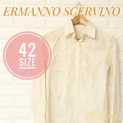 【美品✨】ERMANNOSCERVINO エルマンノシェルヴィーノ 白　ブラウス