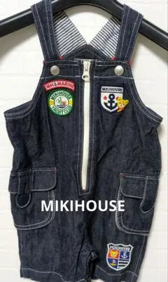 週末限定セール❗Miki House ショートオーバーオール 80ｃｍ