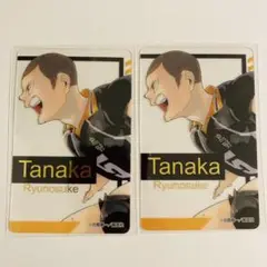 ハイキュー　ファンパーク　クリアカード　田中龍之介